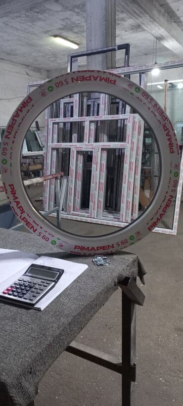 pəncərə setkası qiyməti: Plastik Pəncərə 160x160. 199 man — 8