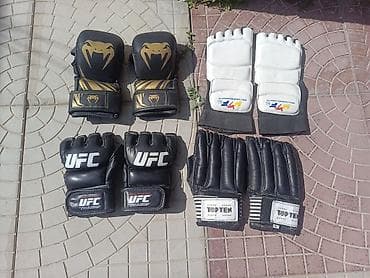 Перчатки: Döyüş və döyüş idmanları üçün əlcəklər dəsti - VENUM döyüş əlcəkləri — 1