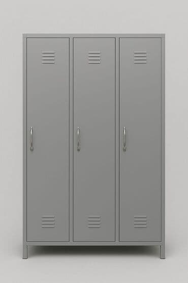 Metal şkaf – ofis, anbar, emalatxana və geyim otaqları üçün -