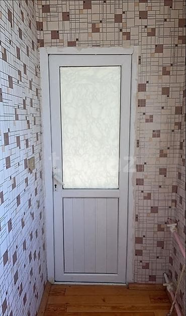 PVC plastik qapı - Material: ağ PVC profil - Dizayn: yuxarı hissə — 1