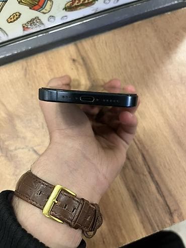 ayfon 11 yeni: IPhone 15 Pro, 128 GB, Göy — 2