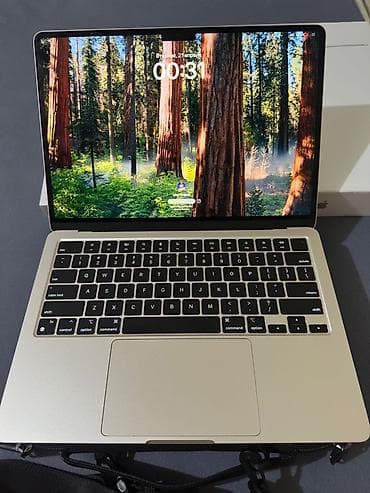 msi notebook: MacBook Air 13-inch (Apple M3) - Çip: Apple M3 - Yaddaş: 8 GB unified — 3
