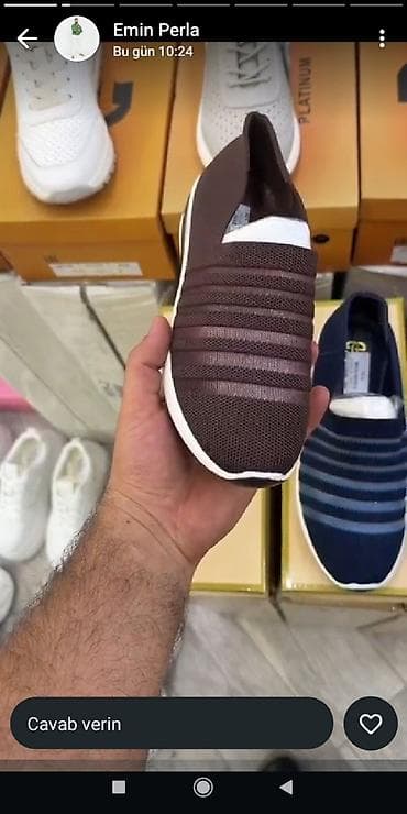 пол сапог: Kişilər üçün rahat slip-on idman ayaqqabısı - Model: slip-on — 1