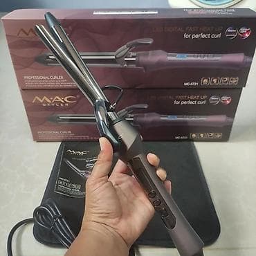 mini printer: Saç buran maşa MAC, 150 - 230 °C, Yeni, Pulsuz çatdırılma, Ödənişli çatdırılma, Rayonlara çatdırılma — 5