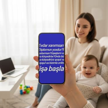 xırdalan iş elanı: Satış məsləhətçisi tələb olunur, Yalnız qadınlar üçün, İstənilən yaş, Təcrübəsiz, Aylıq ödəniş — 1