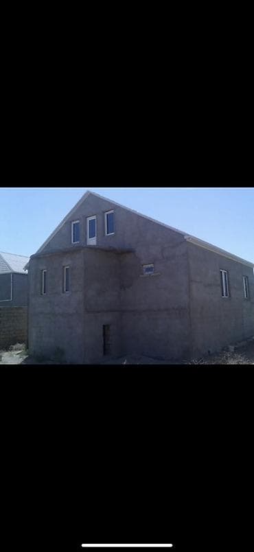 3 otaqli ev: Satılır: 1mərtəbəli fərdi yaşayış evi (mansarlı) Abşeron rayon Qobu — 1