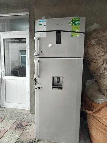 Məişət texnikası: 2 qapılı Beko Soyuducu Satılır, rəng - Gümüşü, Dispenserli — 4