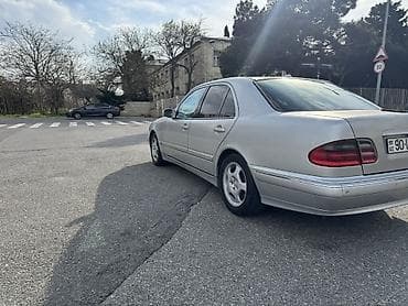 atrabotnu yağ: Mercedes-Benz E‑Class W210 Avantgarde, gümüşü rəng. Avadanlıq və — 7