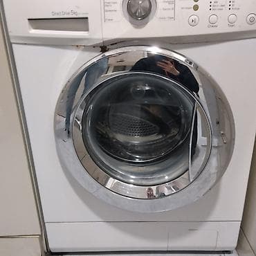 Paltaryuyan maşın LG, 5 kq, İşlənmiş, Avtomat, Qurutma var