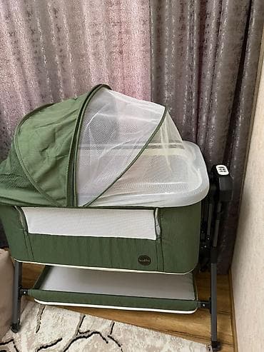 elektron termos: Oğlan və qız üçün, İşlənmiş, Dördbucaq, Beşik, Matras ilə, Yellənmə mexanizm ilə — 3