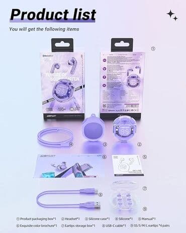 tek qulaq nausnik: Новый Беспроводные (Bluetooth) Наушники — 7