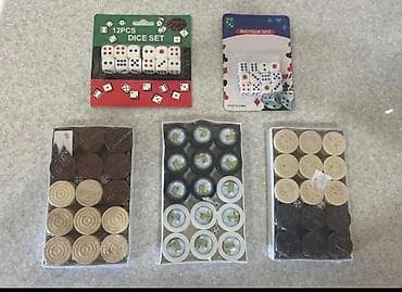 Trenajorlar: Məhsul: Double Six Color Dot Dominoes dəsti - 28 ədəd domino fişi – — 8