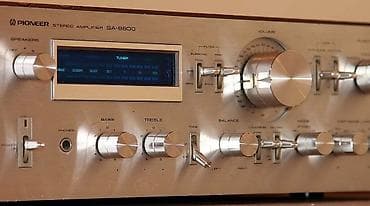 Səs gücləndiriciləri: Pioneer SA-8800 stereo gücləndirici - Klassik 70–80-ci illər dizaynı — 3