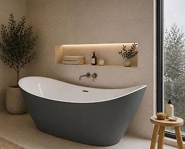 hamam ucun vannalar: Yeni Vanna, Akril, Pulsuz çatdırılma — 6