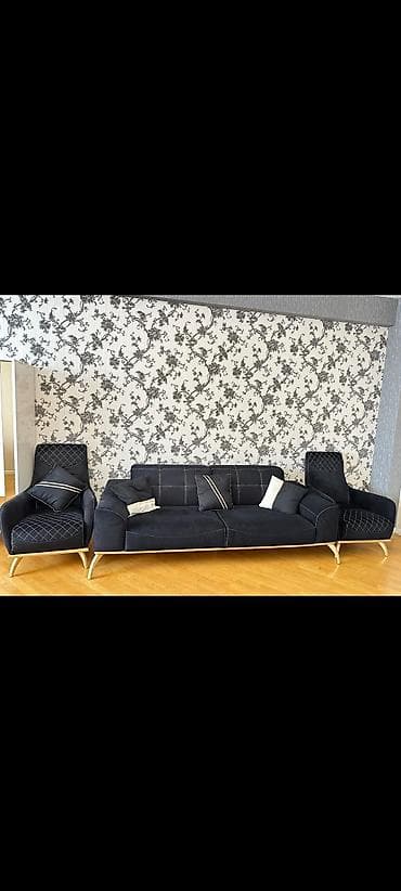 İşlənmiş, Divan, 2 kreslo