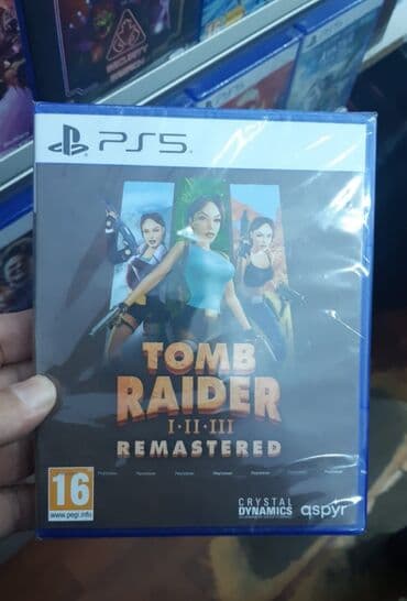 Oyun diskləri və kartricləri: Ps5 tomb raider