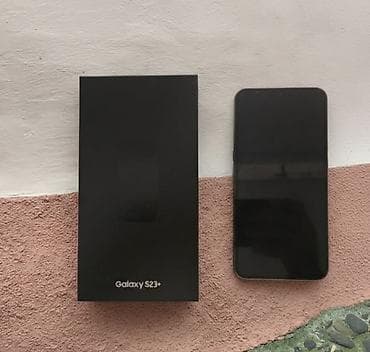 samsung galaxy s: Samsung Galaxy S23 Plus, 256 GB, rəng - Qara, Simsiz şarj — 3