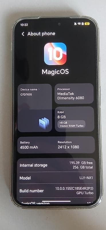 asus 8 ram: Honor 256 GB, Barmaq izi — 3