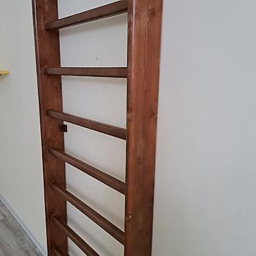 Giryalar: Taxta İsveç divar turniki (wall bars) - Material: bərk ağac — 2