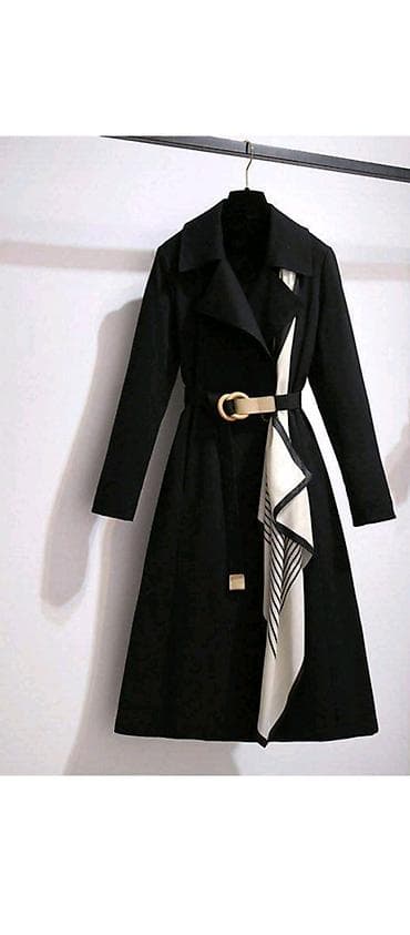 Klassik uzun trençkot – gündəlik və iş üslubu üçün ideal. - Model — 2