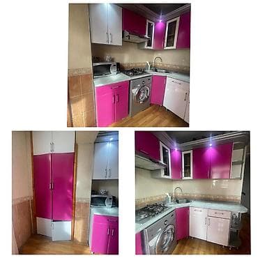 - .Mətbəx mebeli ölçü 3 metr üzerinde qaz peçi aspirator verilir 300