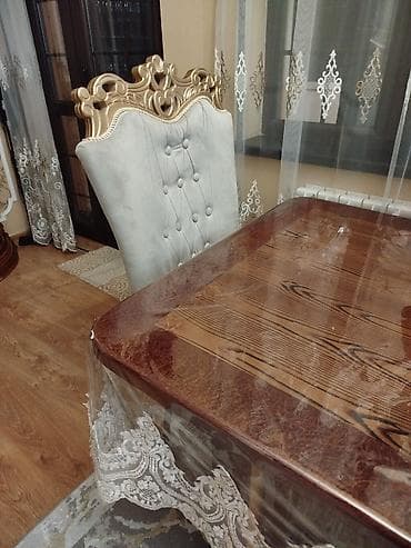 lalafo mebel ikinci el stol stul: Qonaq otağı üçün, Açılmayan, Dördbucaq masa — 1