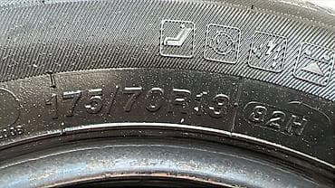 Su nəqliyyatı: Şin 175 / 70 / R 13 — 1