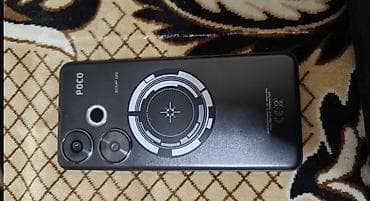 ekran sekli: Poco F6, 256 GB, rəng - Qara, Sensor, Barmaq izi — 2