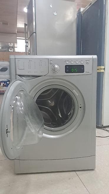 Paltaryuyan maşın Indesit, 7 kq, Avtomat, Qurutmasız