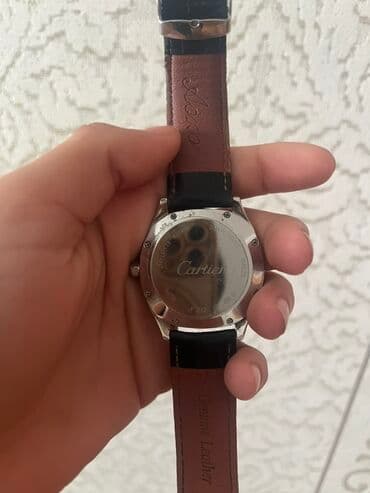nika saat: Yeni, Qol saatı, Cartier, rəng - Qara — 2