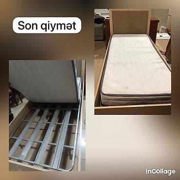 çarpayıların qiyməti: CARPAYI satılır Qiymət 100azn Hec bir prablrmi yoxdur 4 ədəd var — 1