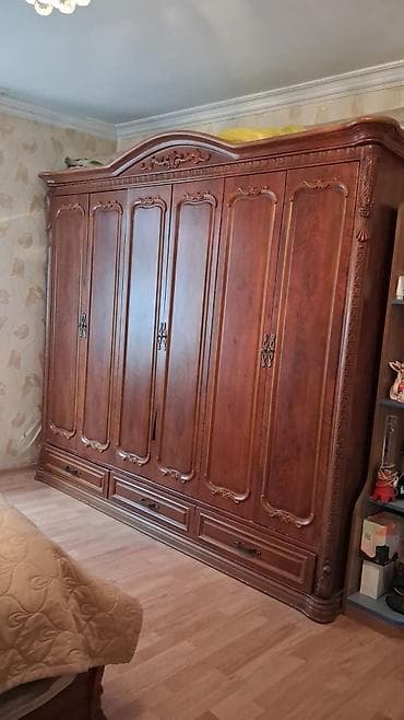 işlənmiş yataq dəsdi: İkinəfərlik çarpayı, Dolab, İşlənmiş — 2