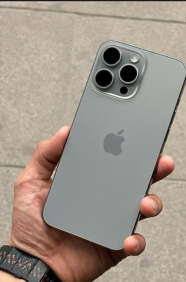 IPhone 15 Pro Max, 256 GB, Zəmanət, Simsiz şarj, Face ID