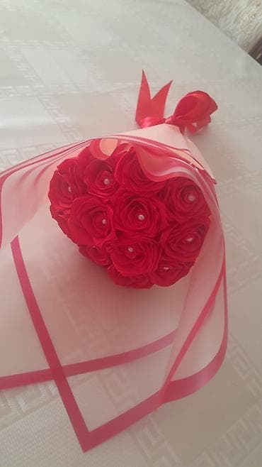 8 mart əl işi: Buketlər, səbətlər — 3