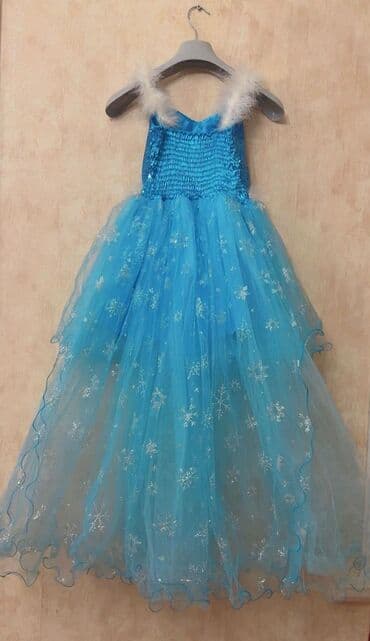 Tədbirlərin təşkili: Elza kostyumu, 8 - 9 yaş, İşlənmiş — 4