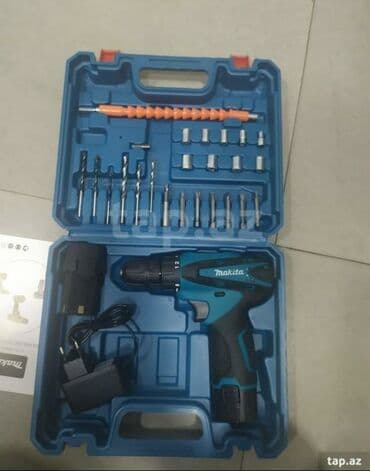 sədərək ticarət mərkəzi elektrik malları: Drel makita-12v yeni keyfiyyətli təmiz yeni — 1