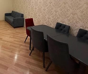 nerj stol: Divan və masa 6 stul *700* Azn. Divan açılır, bazası var.Masa da — 1