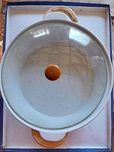 dibçək qabları: Sup qabları, rəng - Ağ, Keramika — 2