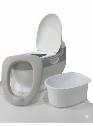 Xəstələr üçün unitazlar: Uşaq tualet oturacağı (güvəc)– qapalı qapaqlı, çıxarılan daxili qabı — 3
