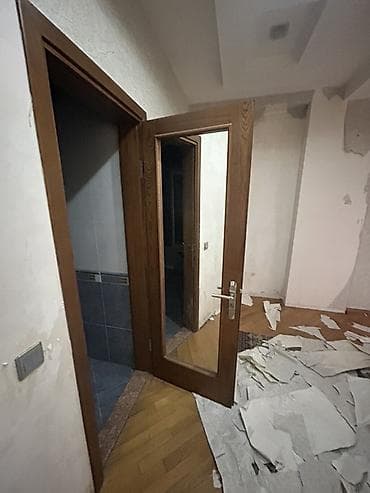 qapi otag: 5 ədəd Mebel qapıları dəsti – şüşəli taxta otaq qapıları • Material — 1