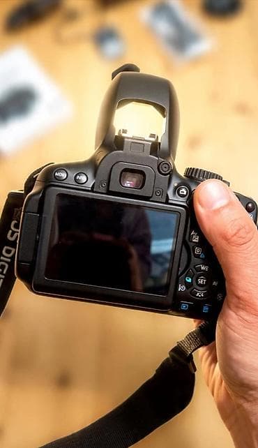 notebook hdd 1tb: Canon DSLR fotoaparat + EF-S 18-55mm f/3.5-5.6 III obyektiv - Brend — 2