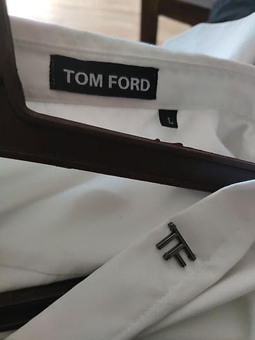 fehle geyimi: Köynək, Tom Ford, L, rəng - Ağ — 2