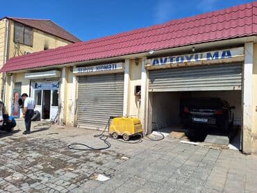 аренда помещений под сервис: Şirvanın çıxışı quağın altı. Moyka,servis,anbar və təkər sexi hamısı — 2