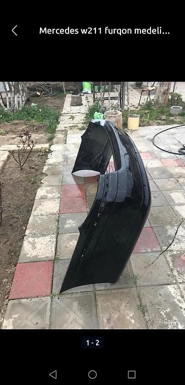 prado 2007: Məhsul: Mercedes-Benz W211 üçün arxa bamper panarama (furqon/Universal — 1