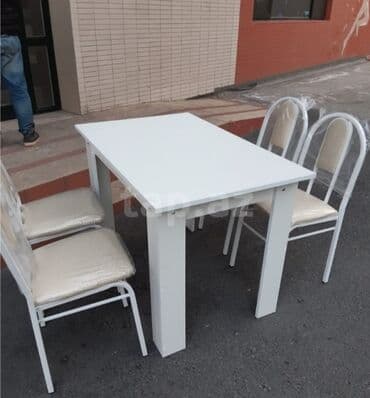 metbex stol stulları qiymetleri: Stol stul desti, masa və oturacaqlar dəsti, Metbex üçün stol stul — 13