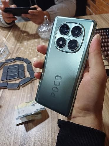 telefon 64 gb: Poco X7, 512 GB, rəng - Yaşıl, Barmaq izi, Simsiz şarj, Face ID — 4