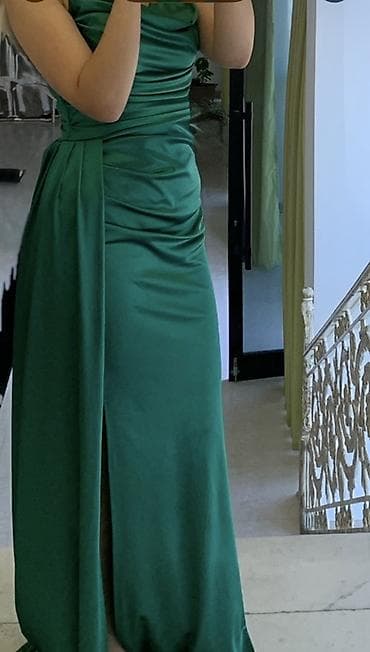 atlas kofta: Zümrüd-yaşıl rəngdə qadın gecə donu 1dəfə geyinilib 90 manata alınıb — 2