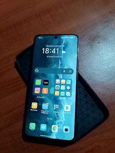 Honor 90 Lite, 256 GB, rəng - Qara, Barmaq izi