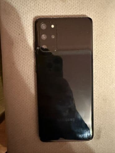 Samsung Galaxy S20 Plus, 128 GB, rəng - Qara, Qırıq