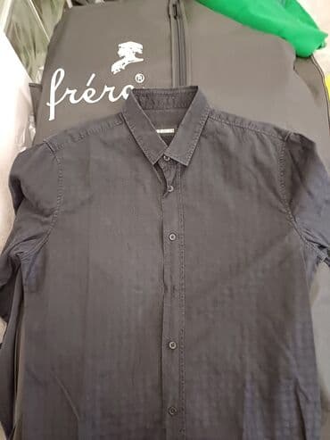 slim stay qiymeti: Köynək, Hugo Boss, S, rəng - Qara — 7